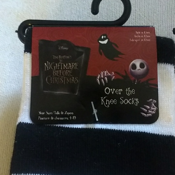 Jack Skelington Socks - Picture 3 of 4